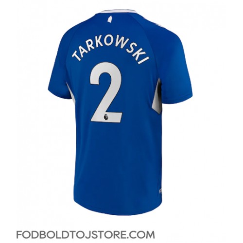 Everton James Tarkowski #2 Hjemmebanetrøje 2022-23 Kortærmet